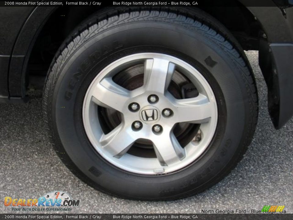 2008 Honda Pilot Special Edition Formal Black / Gray Photo #9