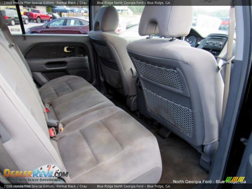2008 Honda Pilot Special Edition Formal Black / Gray Photo #14