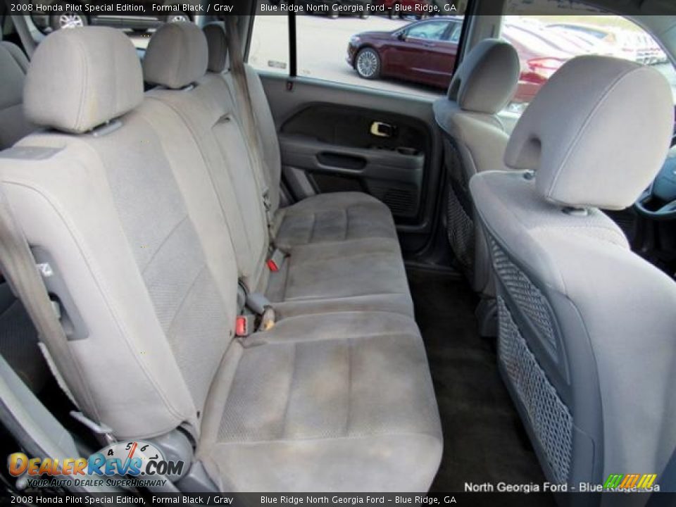 2008 Honda Pilot Special Edition Formal Black / Gray Photo #15