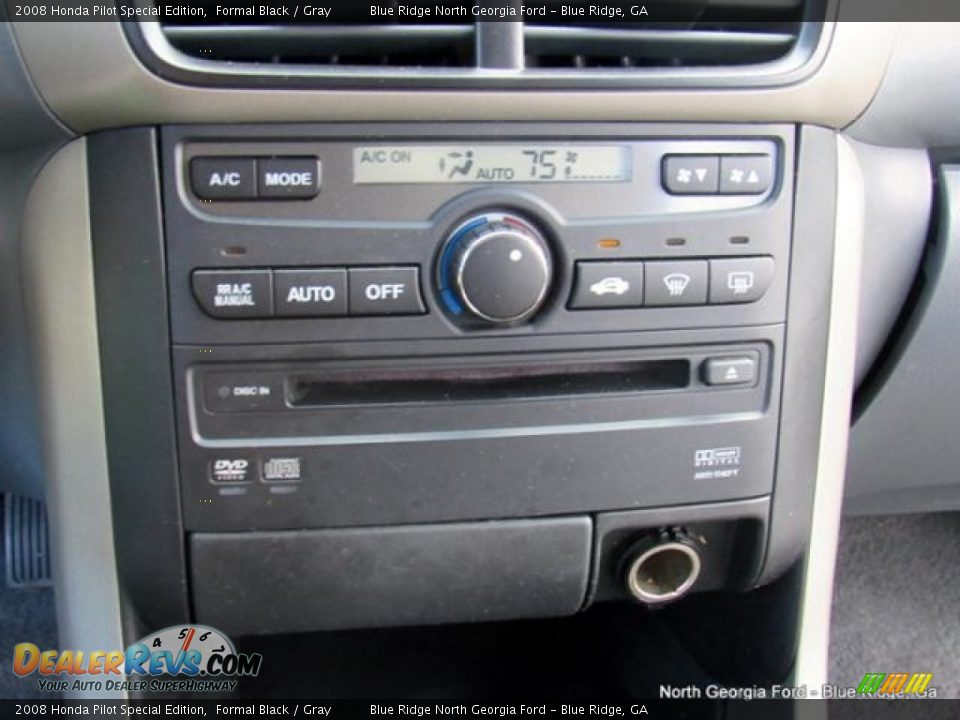 2008 Honda Pilot Special Edition Formal Black / Gray Photo #21