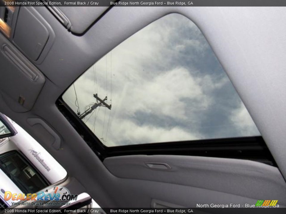 2008 Honda Pilot Special Edition Formal Black / Gray Photo #22