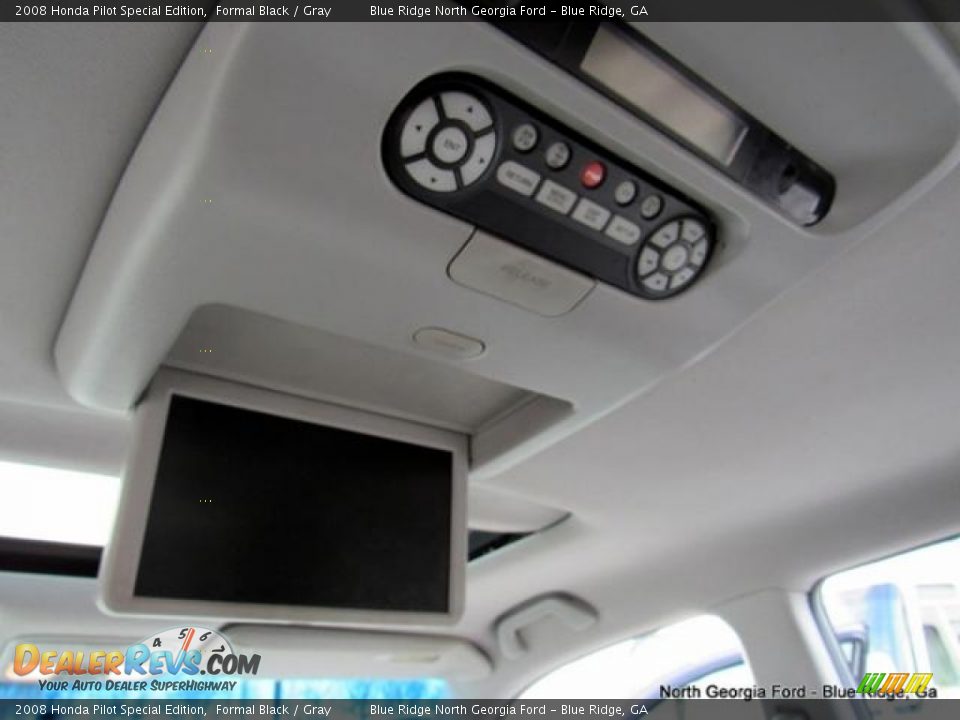 2008 Honda Pilot Special Edition Formal Black / Gray Photo #23