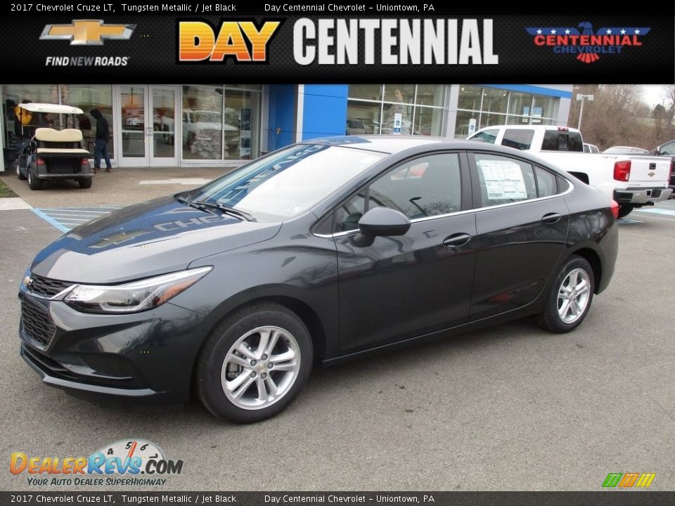 2017 Chevrolet Cruze LT Tungsten Metallic / Jet Black Photo #1
