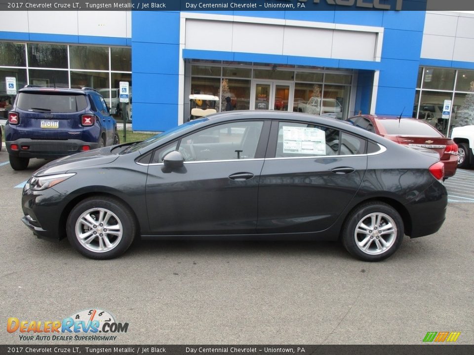 2017 Chevrolet Cruze LT Tungsten Metallic / Jet Black Photo #2