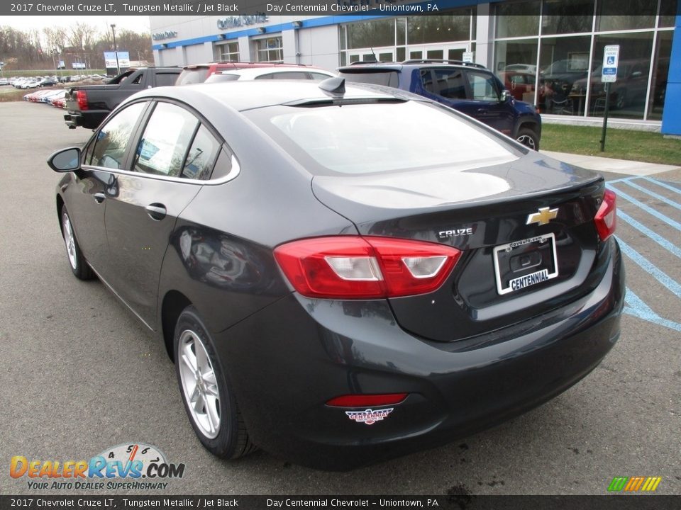 2017 Chevrolet Cruze LT Tungsten Metallic / Jet Black Photo #4