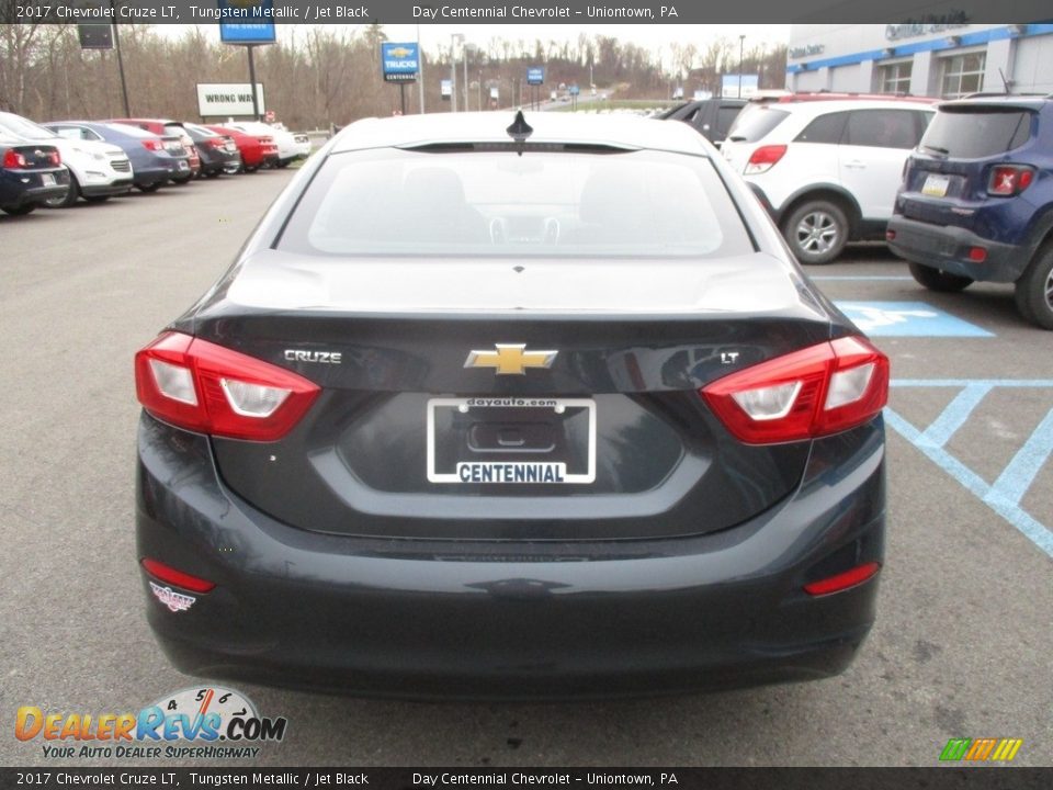 2017 Chevrolet Cruze LT Tungsten Metallic / Jet Black Photo #5