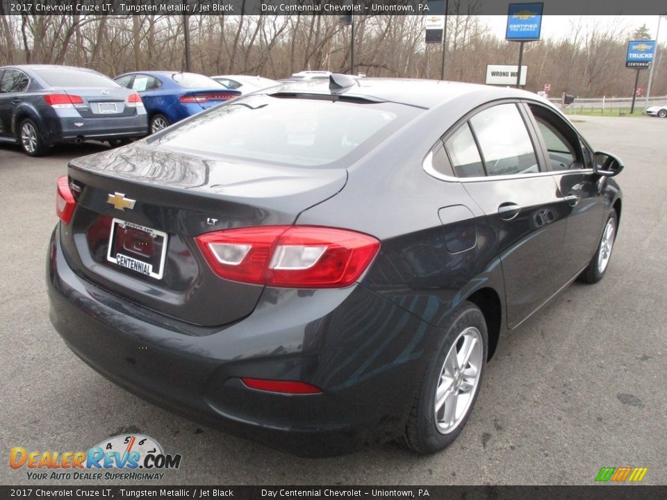 2017 Chevrolet Cruze LT Tungsten Metallic / Jet Black Photo #6