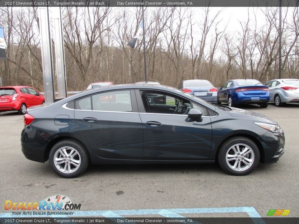 2017 Chevrolet Cruze LT Tungsten Metallic / Jet Black Photo #7