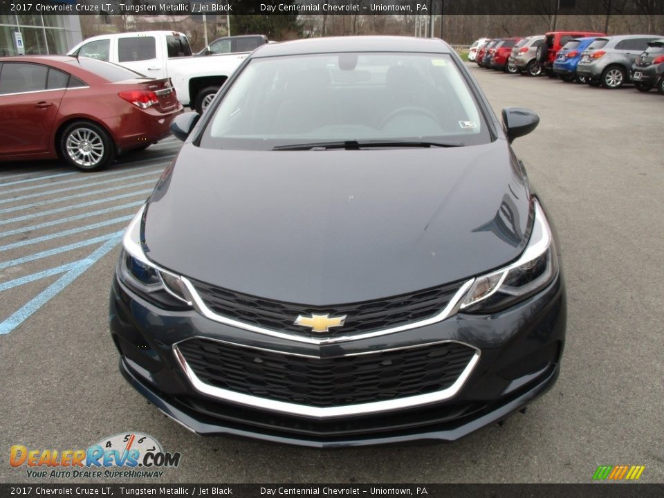 2017 Chevrolet Cruze LT Tungsten Metallic / Jet Black Photo #9