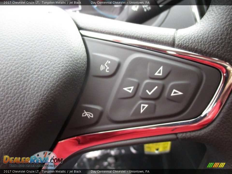 2017 Chevrolet Cruze LT Tungsten Metallic / Jet Black Photo #18