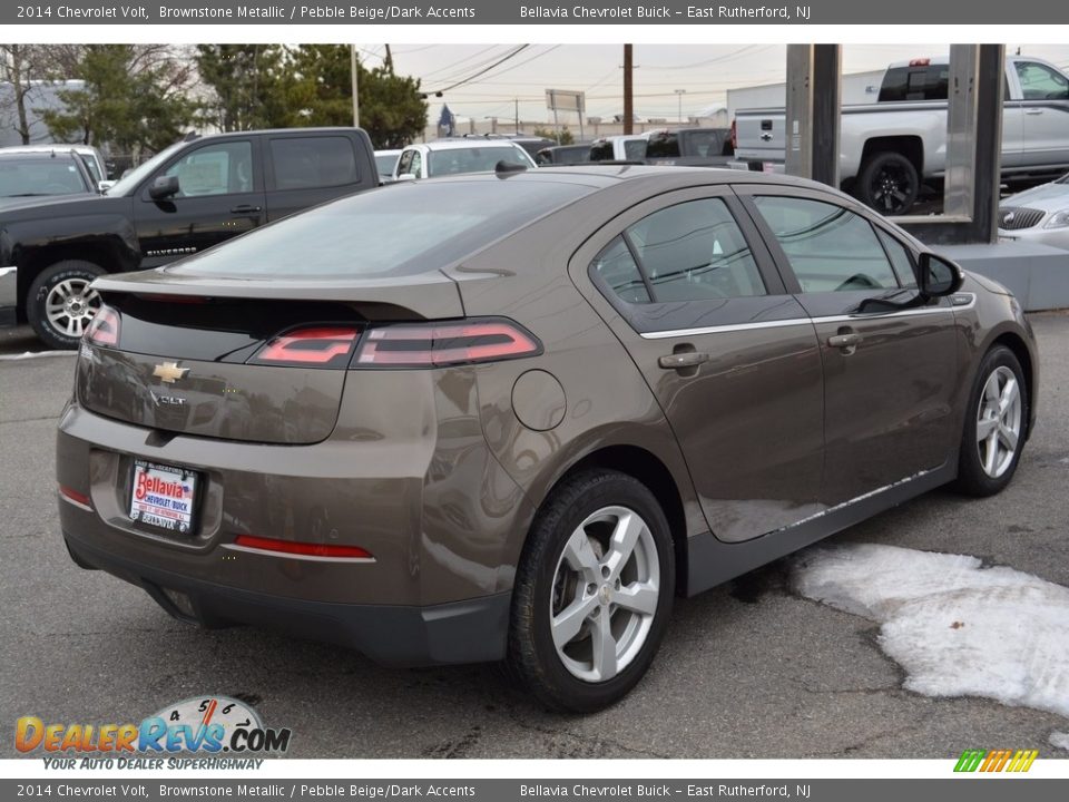 2014 Chevrolet Volt Brownstone Metallic / Pebble Beige/Dark Accents Photo #4