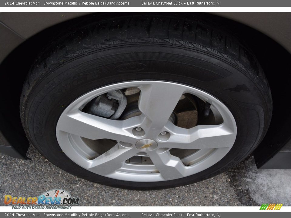 2014 Chevrolet Volt Brownstone Metallic / Pebble Beige/Dark Accents Photo #8