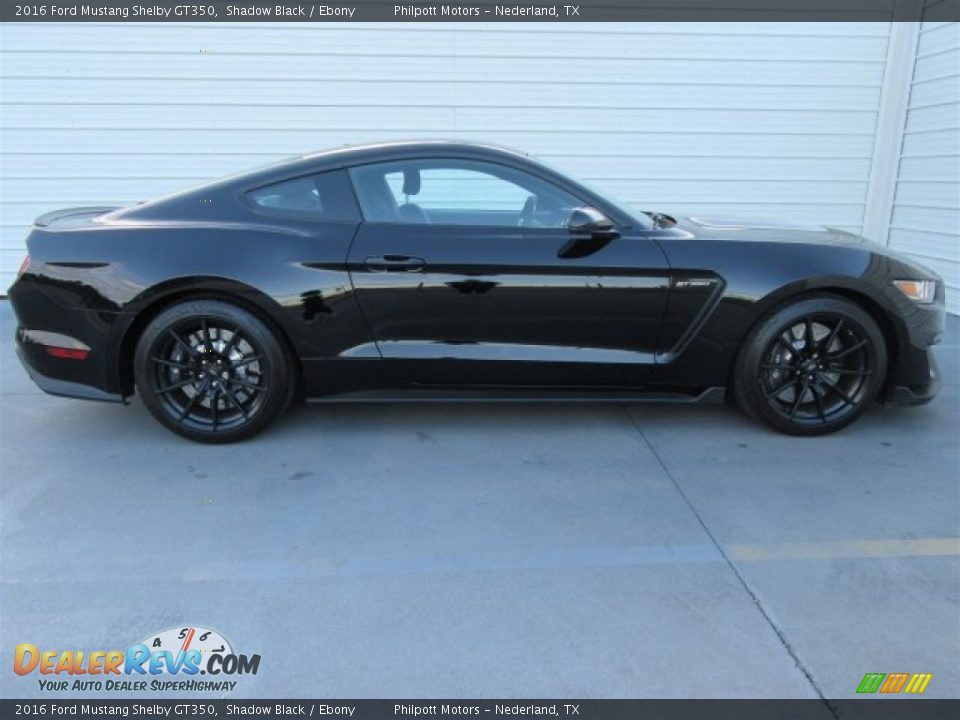 2016 Ford Mustang Shelby GT350 Shadow Black / Ebony Photo #4