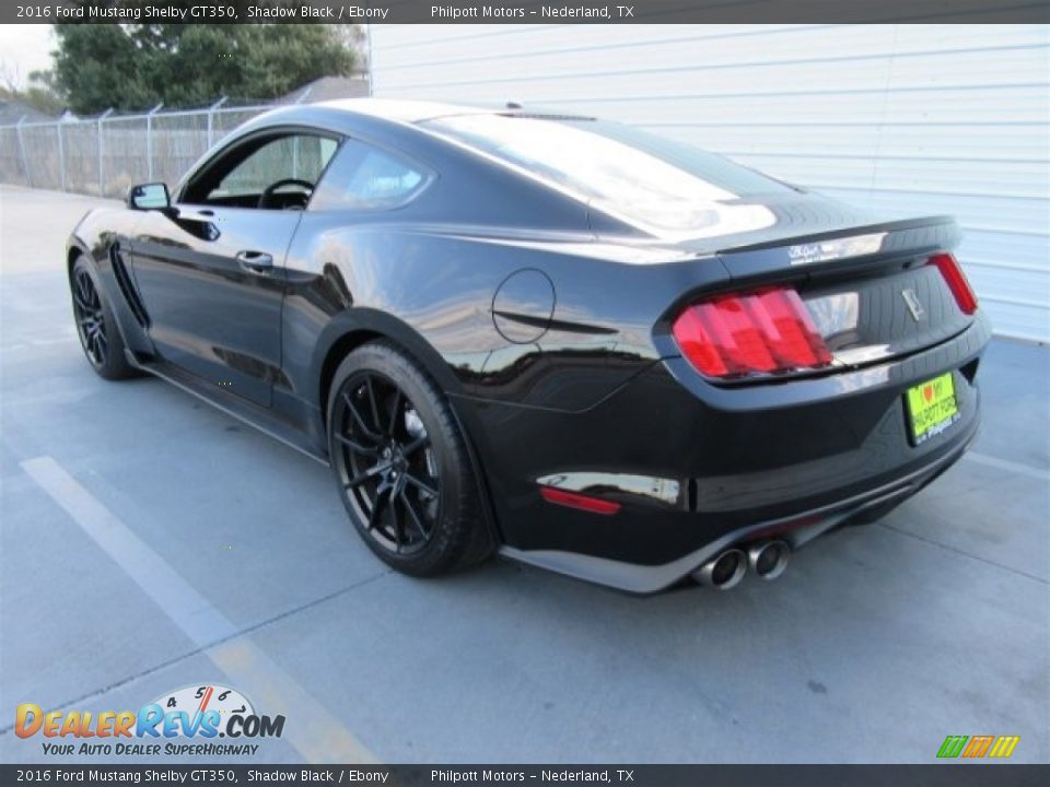 2016 Ford Mustang Shelby GT350 Shadow Black / Ebony Photo #9