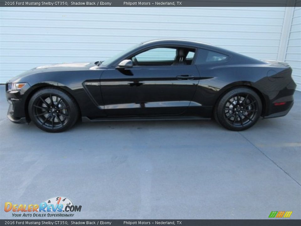 2016 Ford Mustang Shelby GT350 Shadow Black / Ebony Photo #11
