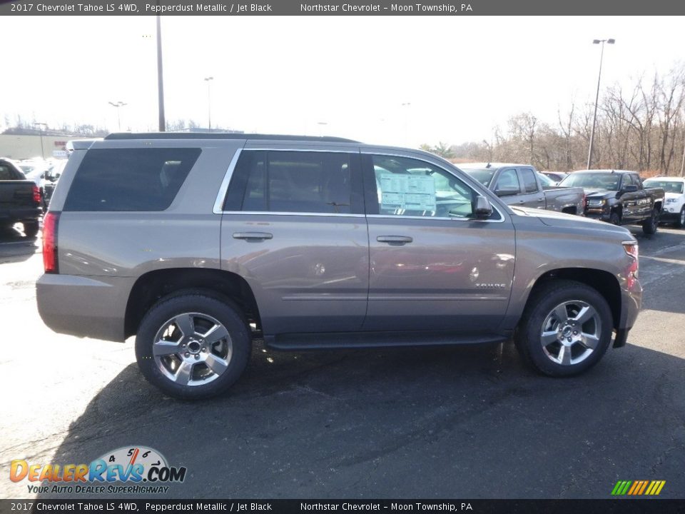 2017 Chevrolet Tahoe LS 4WD Pepperdust Metallic / Jet Black Photo #4