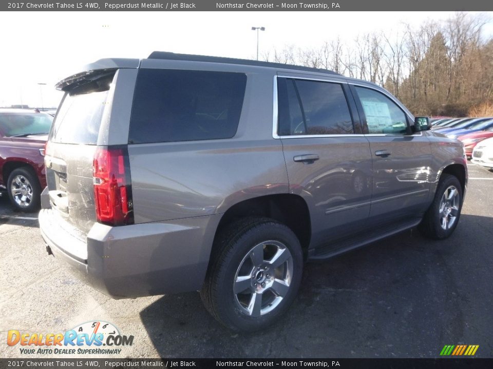 2017 Chevrolet Tahoe LS 4WD Pepperdust Metallic / Jet Black Photo #5
