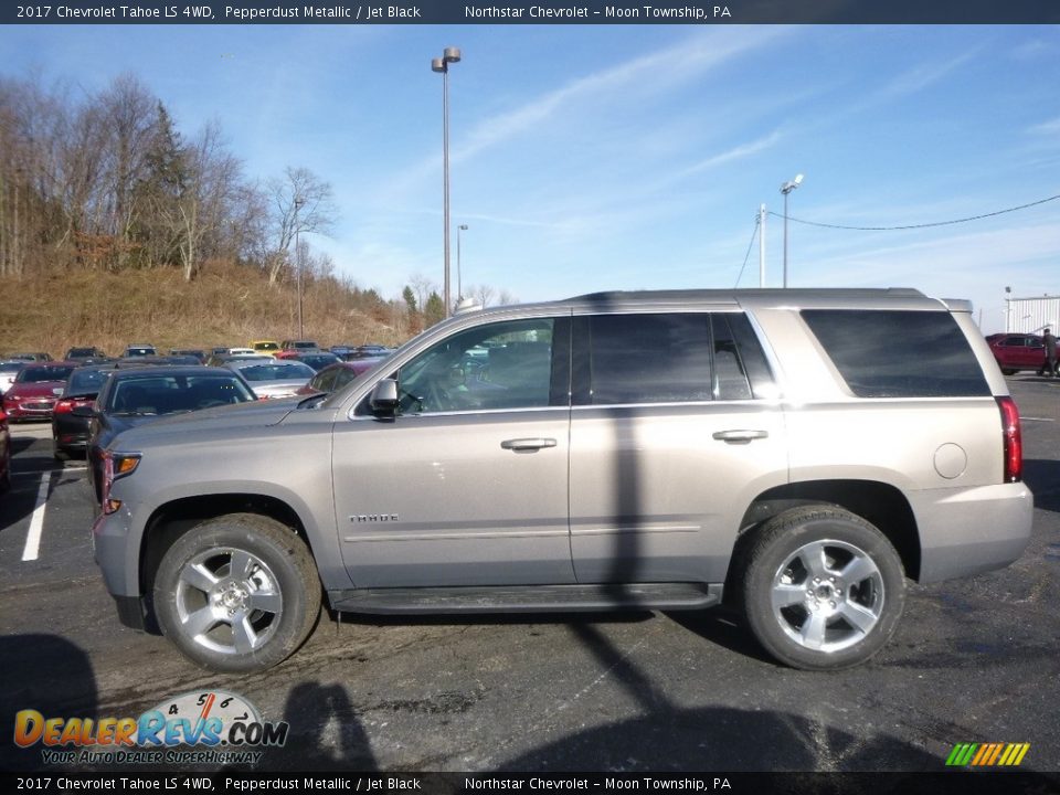 2017 Chevrolet Tahoe LS 4WD Pepperdust Metallic / Jet Black Photo #8