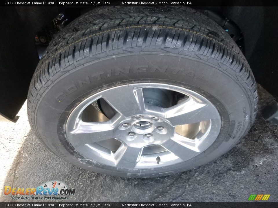 2017 Chevrolet Tahoe LS 4WD Pepperdust Metallic / Jet Black Photo #9