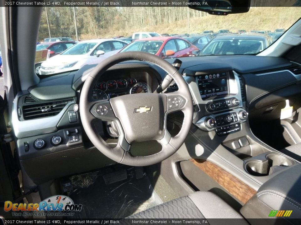 2017 Chevrolet Tahoe LS 4WD Pepperdust Metallic / Jet Black Photo #13