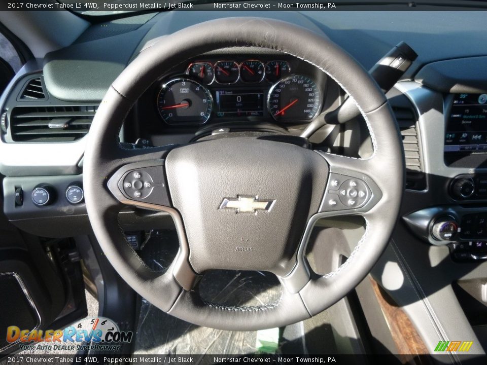 2017 Chevrolet Tahoe LS 4WD Pepperdust Metallic / Jet Black Photo #18