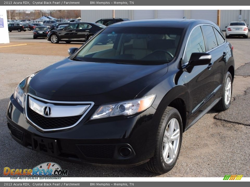 2013 Acura RDX Crystal Black Pearl / Parchment Photo #1