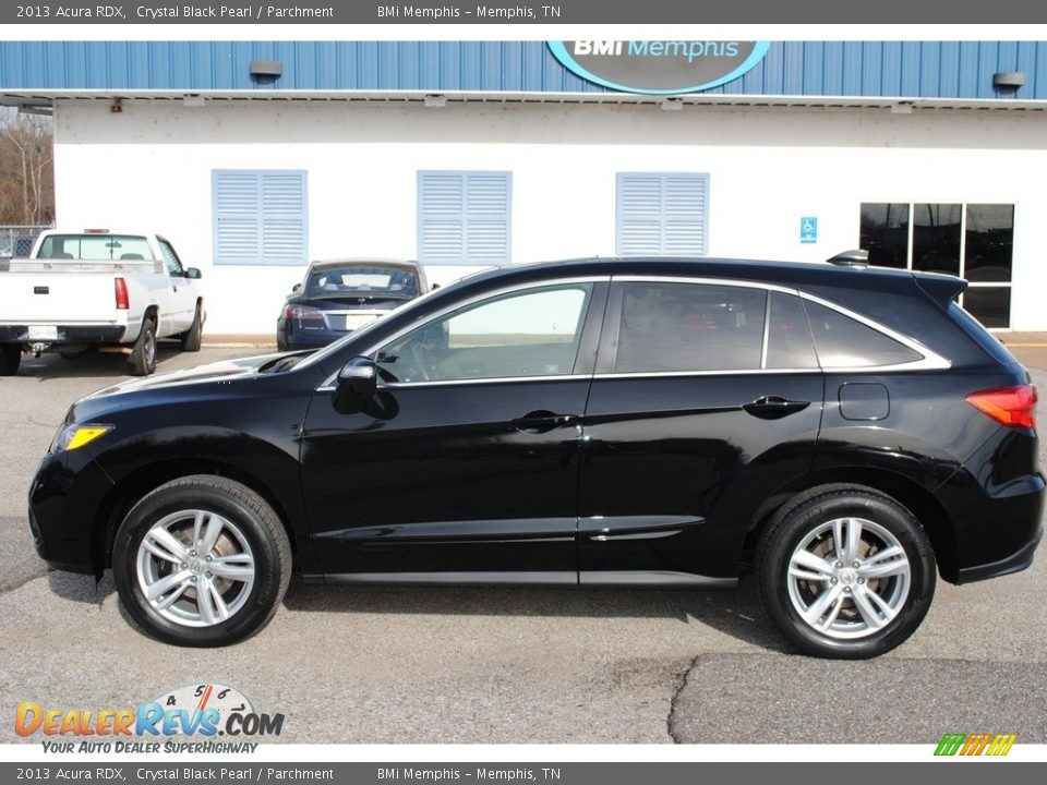 2013 Acura RDX Crystal Black Pearl / Parchment Photo #2