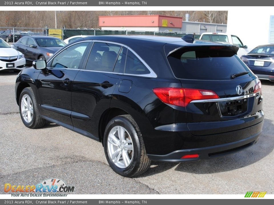 2013 Acura RDX Crystal Black Pearl / Parchment Photo #3