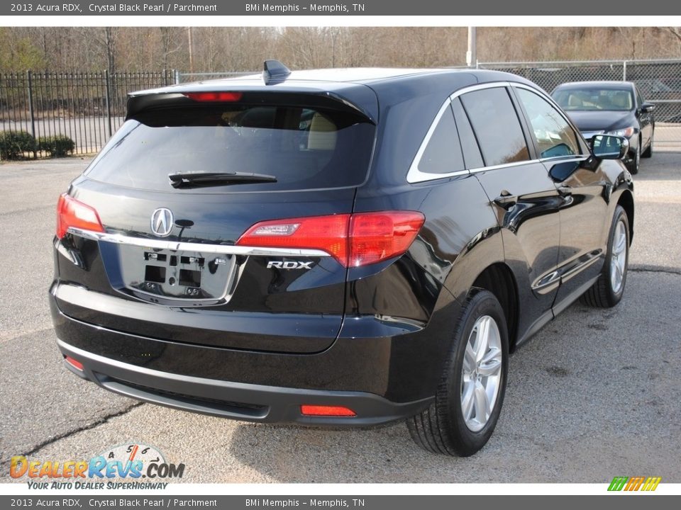 2013 Acura RDX Crystal Black Pearl / Parchment Photo #5