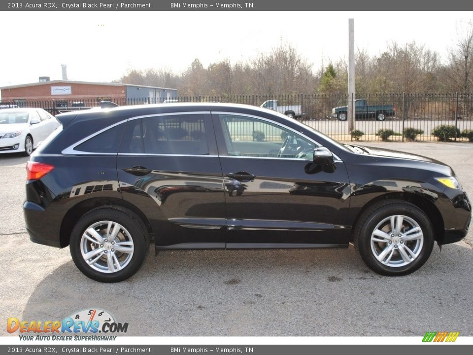 2013 Acura RDX Crystal Black Pearl / Parchment Photo #6
