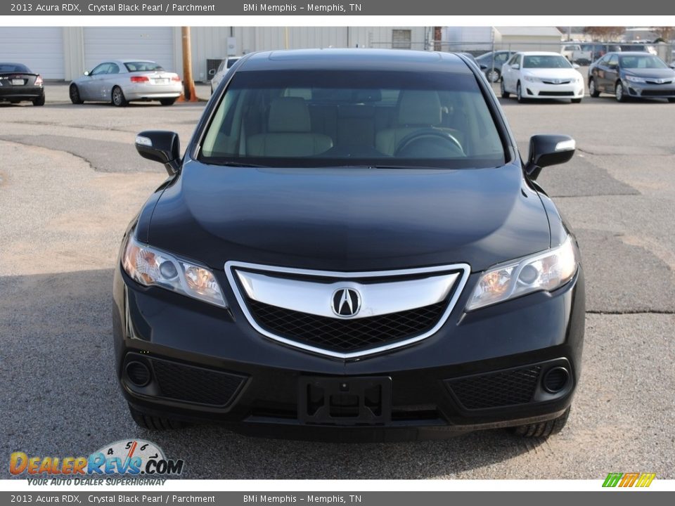2013 Acura RDX Crystal Black Pearl / Parchment Photo #8