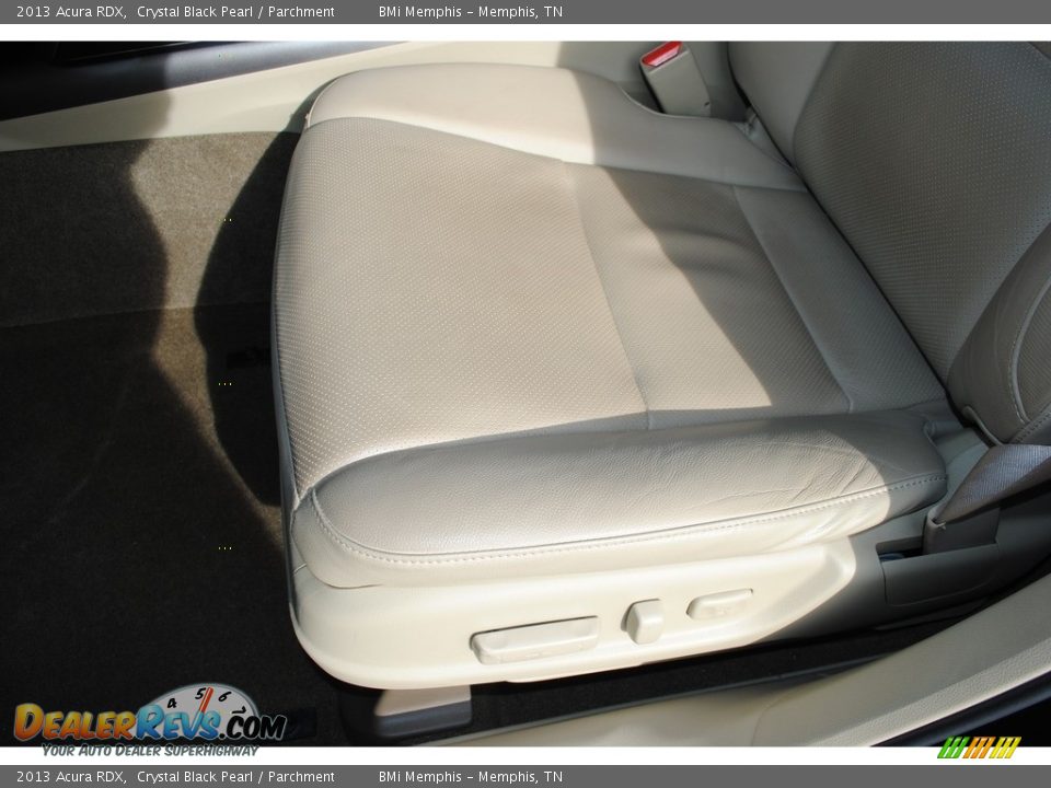 2013 Acura RDX Crystal Black Pearl / Parchment Photo #12