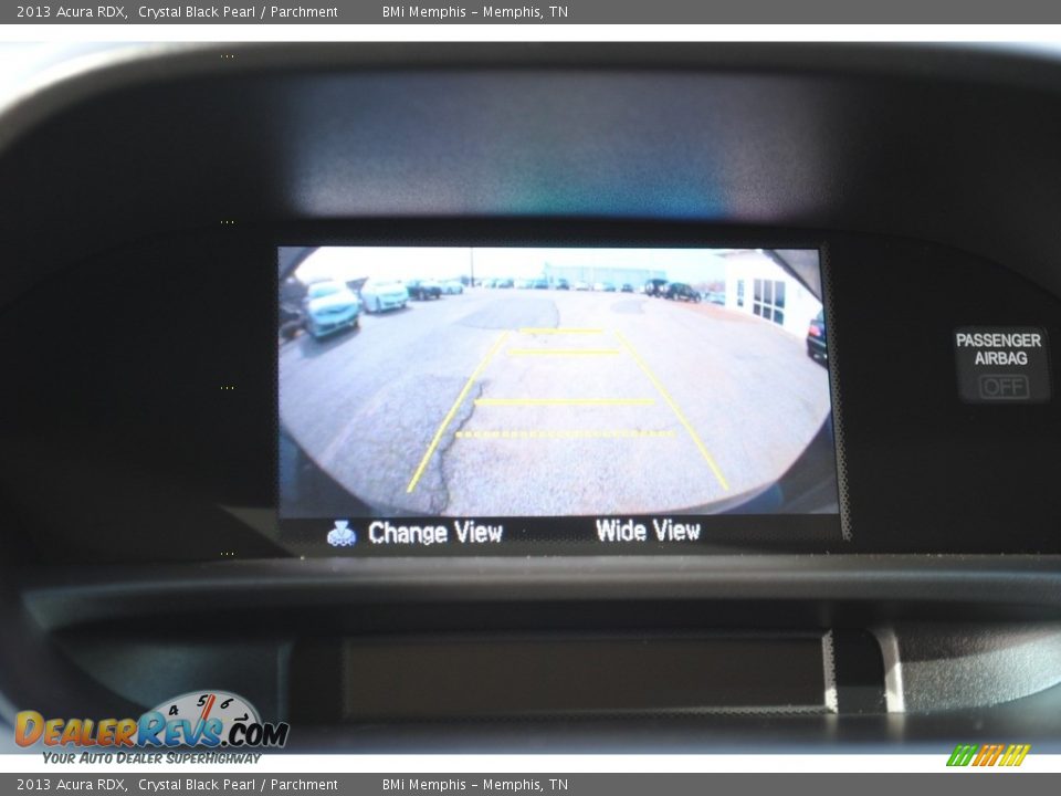 2013 Acura RDX Crystal Black Pearl / Parchment Photo #18