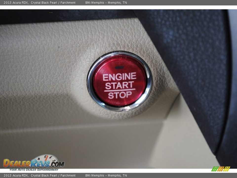 2013 Acura RDX Crystal Black Pearl / Parchment Photo #19