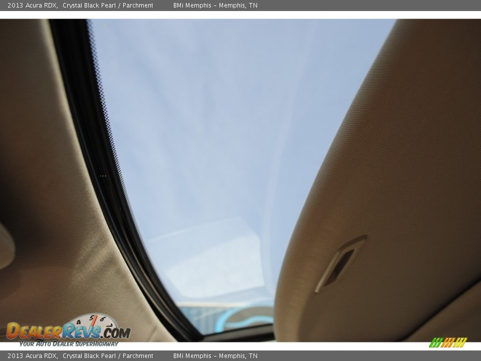 2013 Acura RDX Crystal Black Pearl / Parchment Photo #21