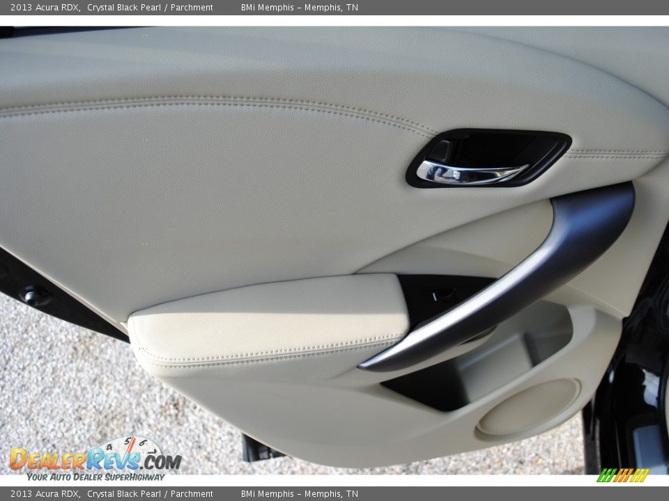 2013 Acura RDX Crystal Black Pearl / Parchment Photo #23