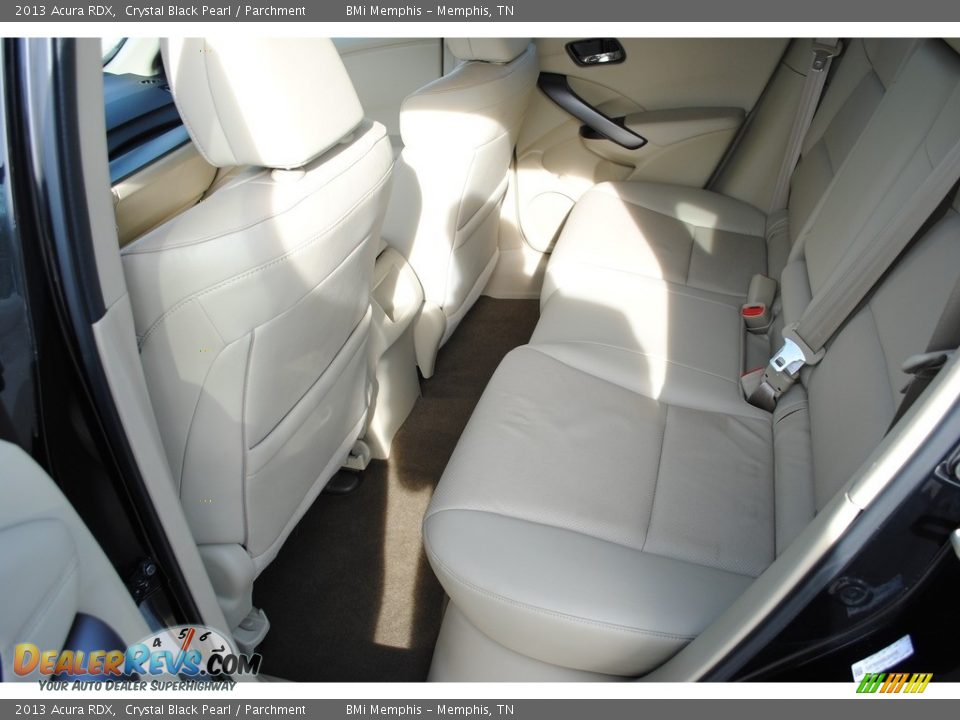 2013 Acura RDX Crystal Black Pearl / Parchment Photo #24