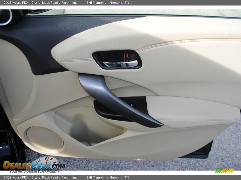 2013 Acura RDX Crystal Black Pearl / Parchment Photo #27