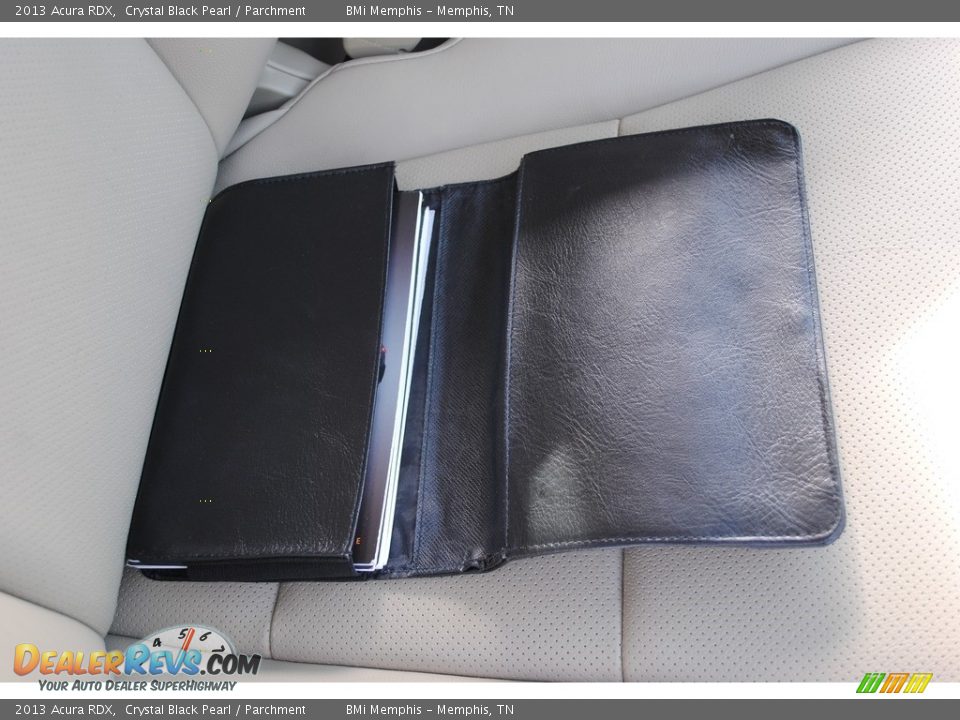 2013 Acura RDX Crystal Black Pearl / Parchment Photo #29