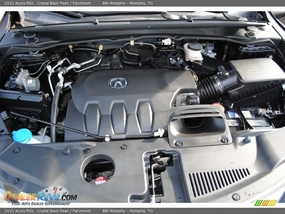 2013 Acura RDX Crystal Black Pearl / Parchment Photo #30