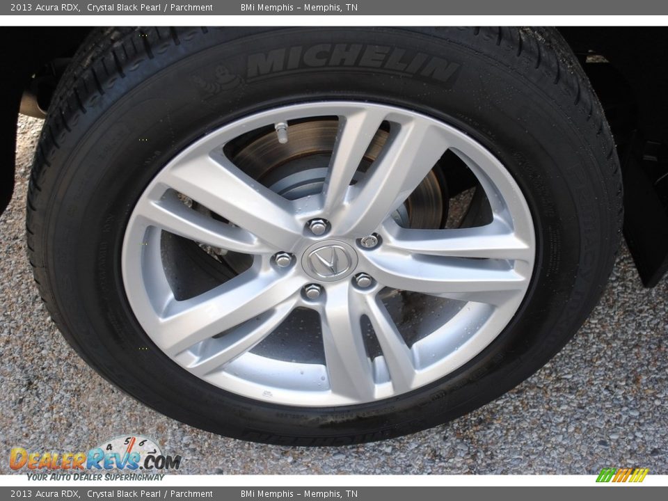 2013 Acura RDX Crystal Black Pearl / Parchment Photo #32