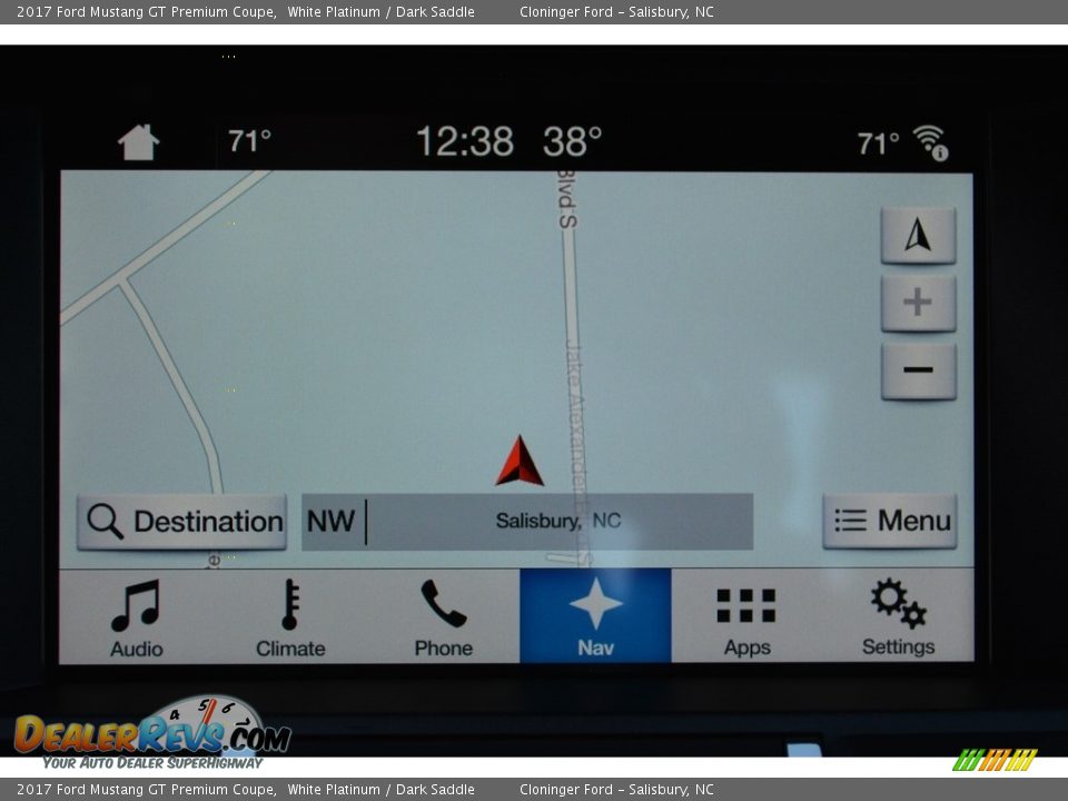 Navigation of 2017 Ford Mustang GT Premium Coupe Photo #12