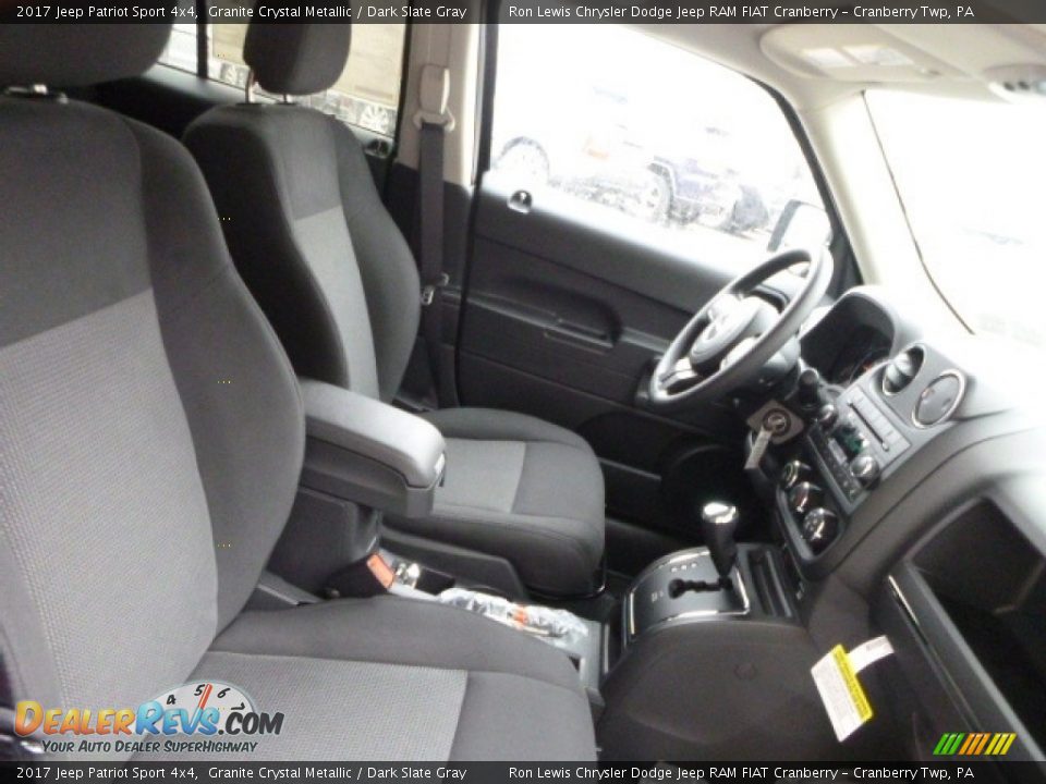 2017 Jeep Patriot Sport 4x4 Granite Crystal Metallic / Dark Slate Gray Photo #8