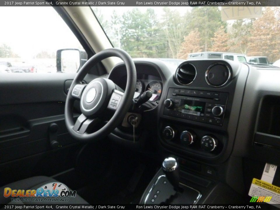 2017 Jeep Patriot Sport 4x4 Granite Crystal Metallic / Dark Slate Gray Photo #9