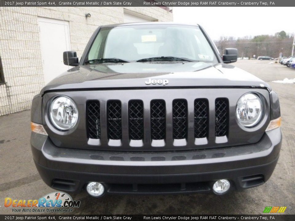 2017 Jeep Patriot Sport 4x4 Granite Crystal Metallic / Dark Slate Gray Photo #11
