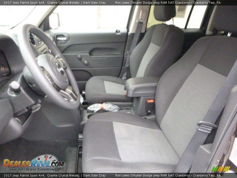 2017 Jeep Patriot Sport 4x4 Granite Crystal Metallic / Dark Slate Gray Photo #12