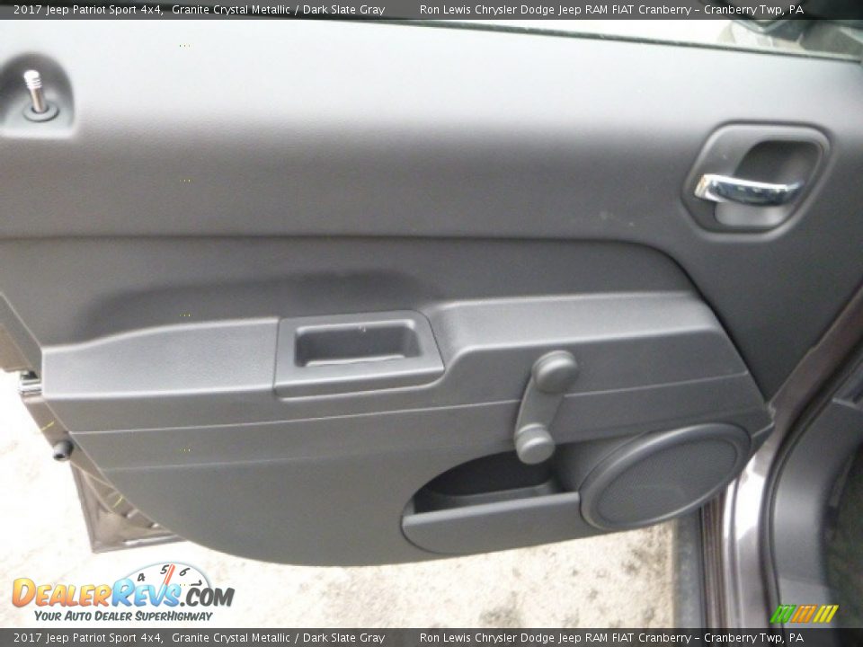2017 Jeep Patriot Sport 4x4 Granite Crystal Metallic / Dark Slate Gray Photo #13