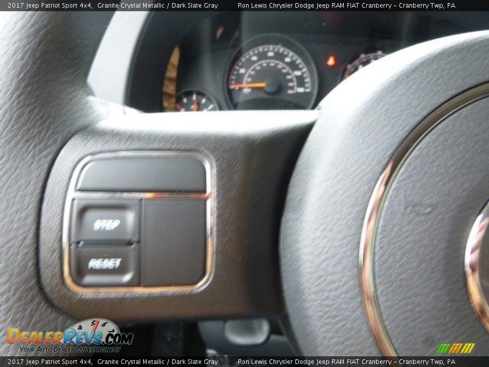 2017 Jeep Patriot Sport 4x4 Granite Crystal Metallic / Dark Slate Gray Photo #17