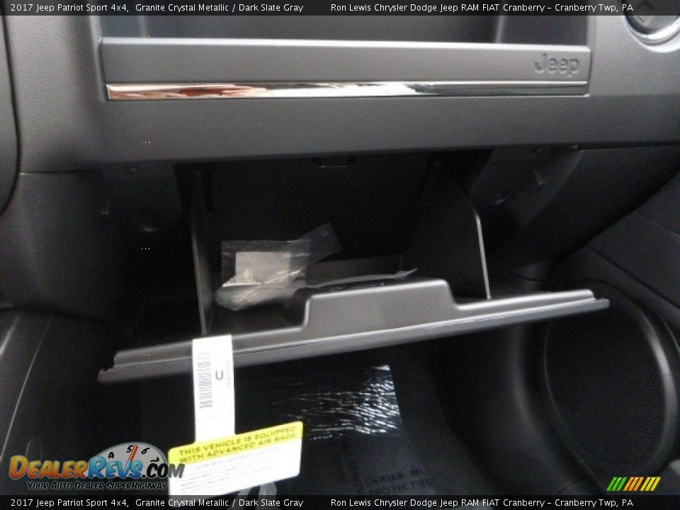 2017 Jeep Patriot Sport 4x4 Granite Crystal Metallic / Dark Slate Gray Photo #20