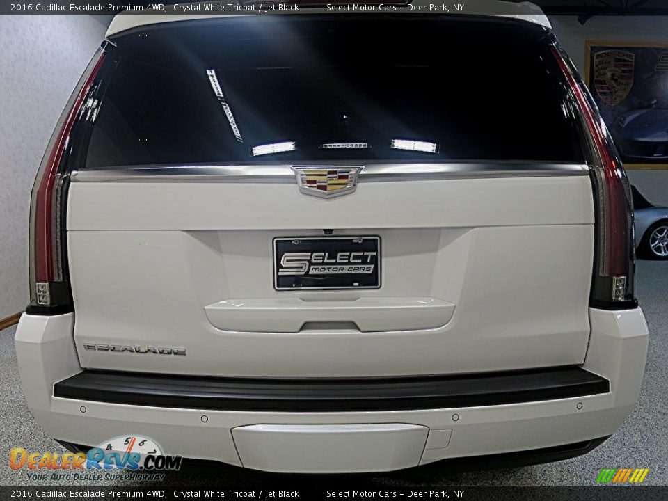 2016 Cadillac Escalade Premium 4WD Crystal White Tricoat / Jet Black Photo #10